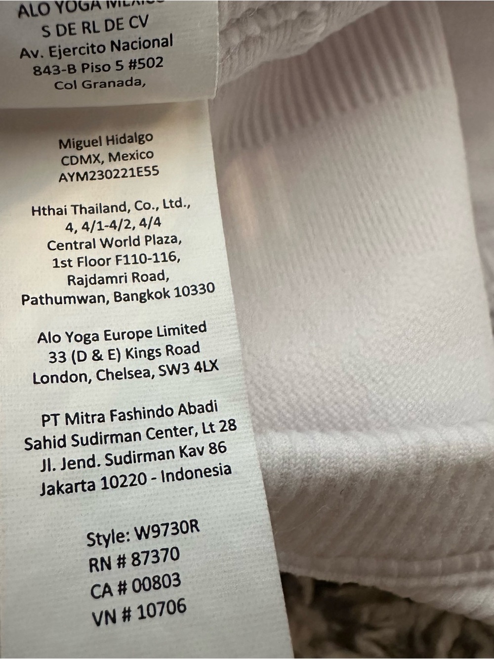 Alo Seamless Ribbed Favorite Full Length Bra Tank
White Size XS - Picture 9 of 11
